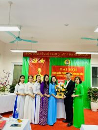 Đại hội Công đoàn trường MN Vạn Bảo nhiệm kỳ 2023 - 2028