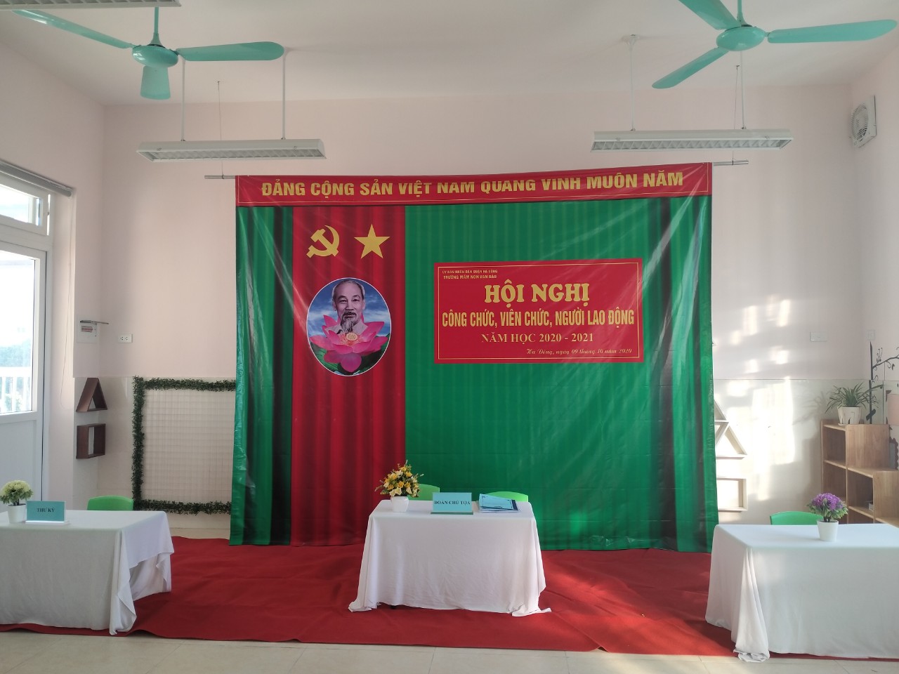 Hội nghị cán bộ công chức, viên chức năm học 2020- 2021