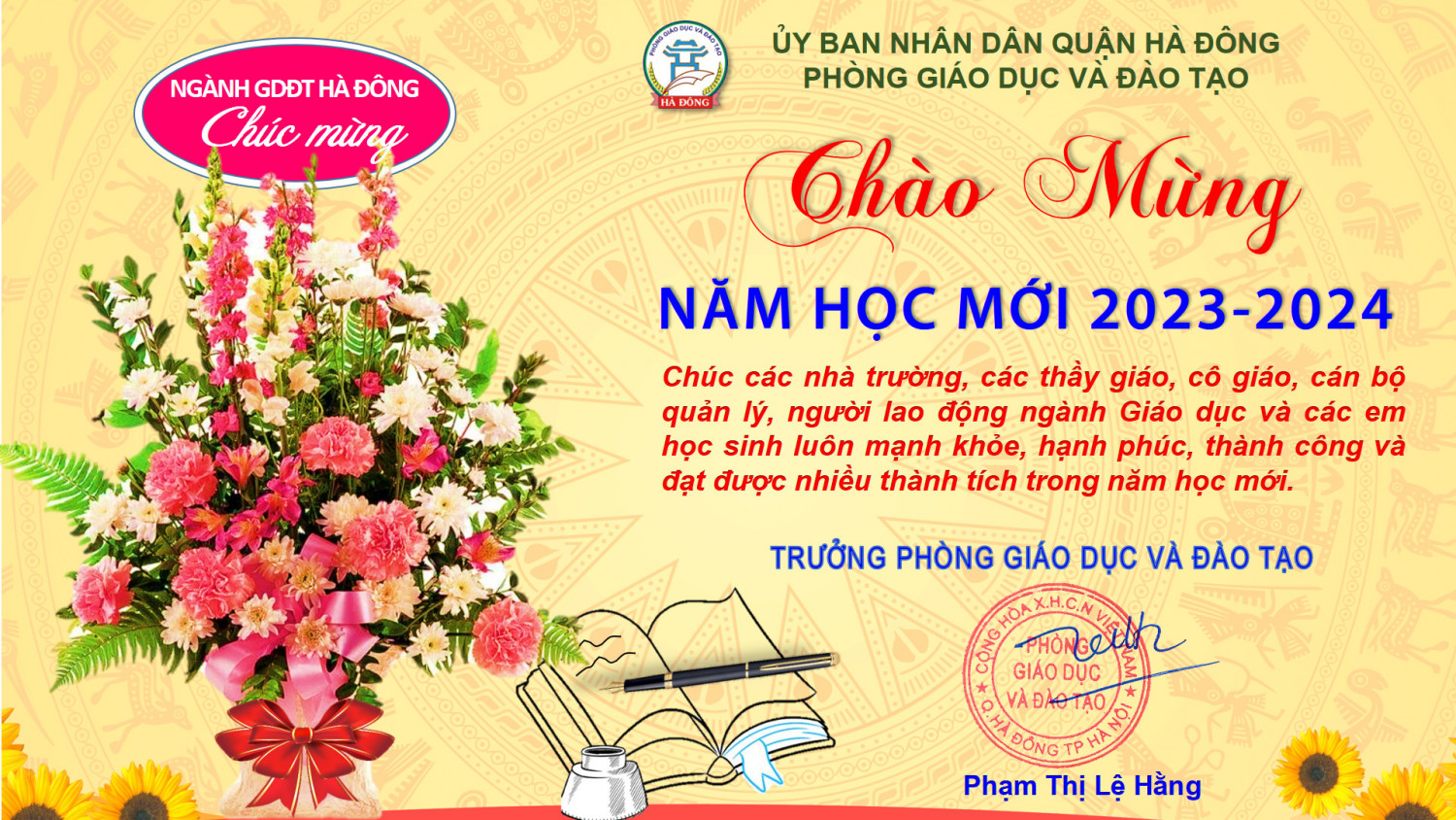 TRƯỜNG MẦM NON VẠN BẢO TỔ CHỨC "NGÀY HỘI ĐẾN TRƯỜNG CỦA BÉ" NĂM HỌC 2023 - 2024
